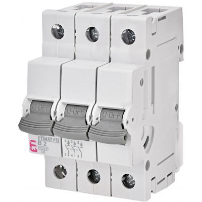 Wyłącznik nadprądowy ETIMAT P10 3P B2A 270230105 ETI (270230105)