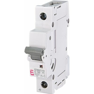 Wyłącznik nadprądowy DCMAT P10-DC 1P C50A 265001107 ETI (265001107)