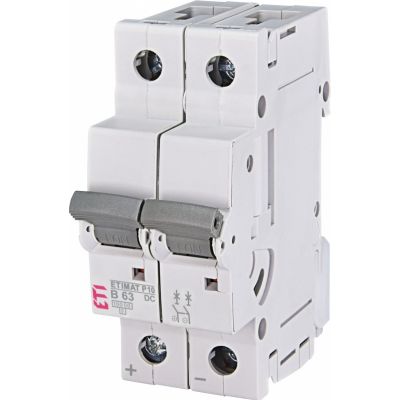 Wyłącznik nadprądowy DCMAT P10-DC 2P B63A 266320100 ETI (266320100)