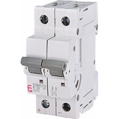 Wyłącznik nadprądowy DCMAT P10-DC 2P K32A 263223107 ETI (263223107)