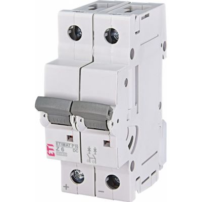 Wyłącznik nadprądowy DCMAT P10-DC 2P Z6A 260624107 ETI (260624107)