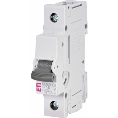 Wyłącznik nadprądowy ETIMAT P10 1P C16A 001901030 ETI (001901030)