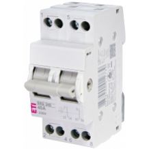 Przełącznik trójpołożeniowy modułowy 40A  2P SSQ 240 002421425 ETI (002421425)
