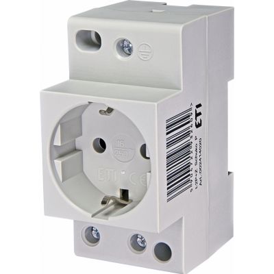 Gniazdo wtyczkowe t-2P+Z Schuko P 002414020 ETI (002414020)