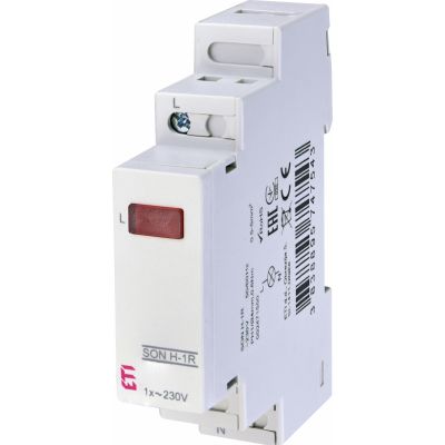 Sygnalizator obecności napięcia (1 x czerwona LED) SON H-1R 002471550 ETI (002471550)