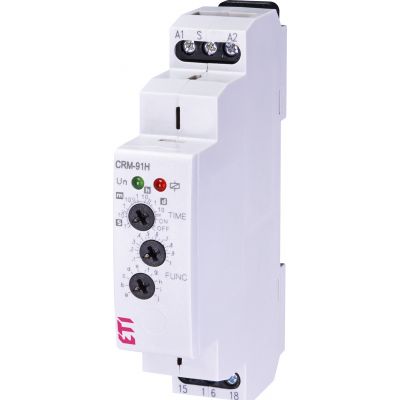 Wielofunkcyjny elektroniczny przekaźnik czasowy UNI CRM-91H UNI 002470001 ETI (002470001)