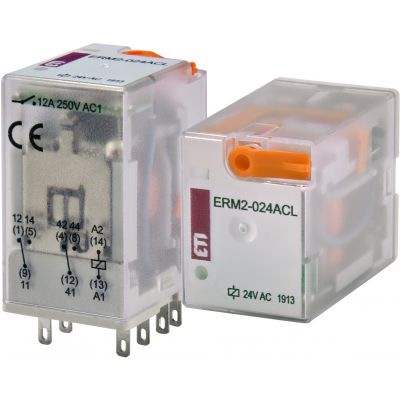 Przekaźnik 2 stykowy 24V AC ERM2-024ACL 002473003 ETI (002473003)
