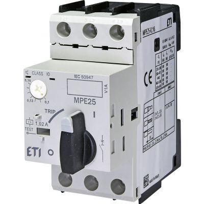 Wyłącznik silnikowy MPE25-0,16 004648001 ETI (004648001)