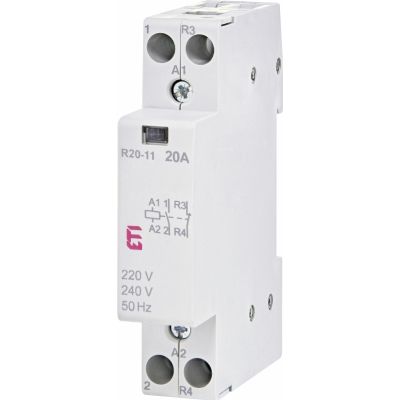 Stycznik modułowy 20A 1Z 1R 1M 2P  R 20-11 230V 002461220 ETI (002461220)