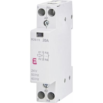 Stycznik modułowy 20A 1Z 1R 1M 2P  R 20-11 24V 002461221 ETI (002461221)
