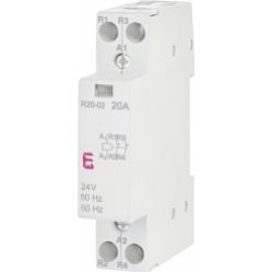Stycznik modułowy 20A 2R 1M 2P  R 20-02 24V 002461231 ETI (002461231)