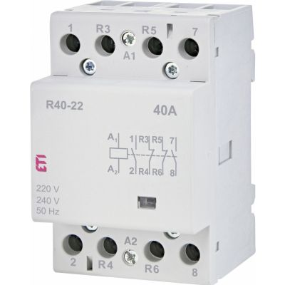 Stycznik modułowy 40A 2Z 2R 3M 4P  R 40-22 230V 002463430 ETI (002463430)