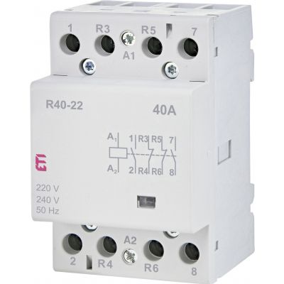 Stycznik modułowy 40A 2Z 2R 3M 4P  R 40-22 230V 002463430 ETI (002463430)