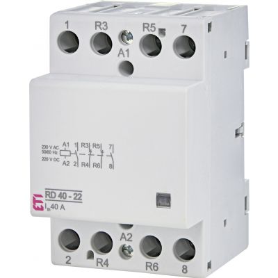 Stycznik modułowy 40A 2Z 2R 3M 4P  RD 40-22-230V AC/DC 002464022 ETI (002464022)