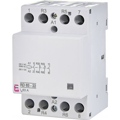 Stycznik modułowy 63A 2Z 2R 3M 4P  RD 63-22-230V AC/DC 002464030 ETI (002464030)