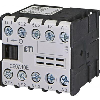 Stycznik silnikowy-mini CE07.10-230V-50/60Hz 004641023 ETI (004641023)