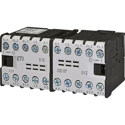 Styczniki mini z blokadą mech. CEI07.01-24V-50/60Hz 004641610 ETI (004641610)