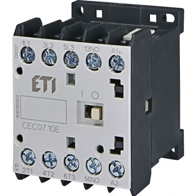 Stycznik silnikowy miniaturowy CEC07.10-24V-50/60HZ 004641050 ETI (004641050)