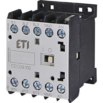 Stycznik silnikowy miniaturowy CEC09.10-110V-50/60HZ 004641065 ETI (004641065)