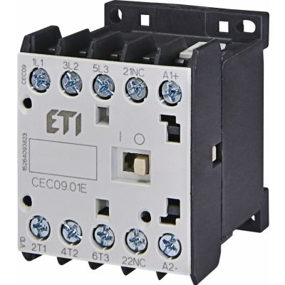 Stycznik silnikowy miniaturowy CEC09.01-400V-50/60Hz 004641073 ETI (004641073)