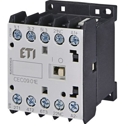 Stycznik silnikowy miniaturowy CEC09.01-400V-50/60Hz 004641073 ETI (004641073)