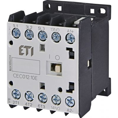 Stycznik silnikowy miniaturowy CEC012.10-110V-50/60HZ 004641077 ETI (004641077)