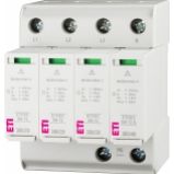 Ogranicznik przepięć T2 (C) - bez prądu upływu ETITEC SM T2 300/20 3+1 002440754 ETI (002440754)
