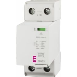 Ogranicznik przepięć T1+T2 (B+C) - bez prądu upływu ETITEC SM T12 300/25 1+0 002440738 ETI (002440738)