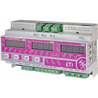 Analizator parametrów sieci na szynę TH35 ENA3D 004656579 ETI (004656579)