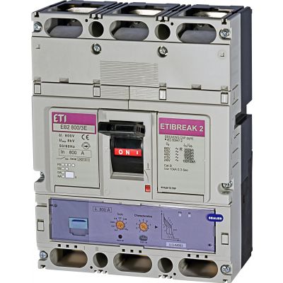 Wyłącznik mocy 70kA wyzw. elektroniczny EB2 800/3E 800A 3P 004672190 ETI (004672190)