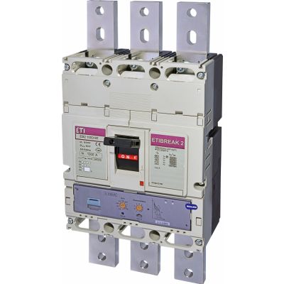 Wyłącznik mocy 70kA wyzw. elektroniczny EB2 1000/3E 1000A 3P 004672220 ETI (004672220)