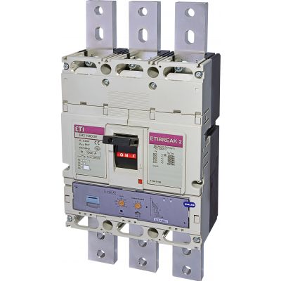 Wyłącznik mocy 70kA wyzw. elektroniczny EB2 1000/3E 1000A 3P 004672220 ETI (004672220)