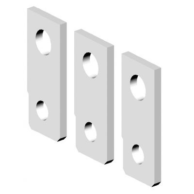 Przyłącza szynowe proste (1kpl=3szt.) ZB2 S800-630/3 Straight 004672320 ETI (004672320)