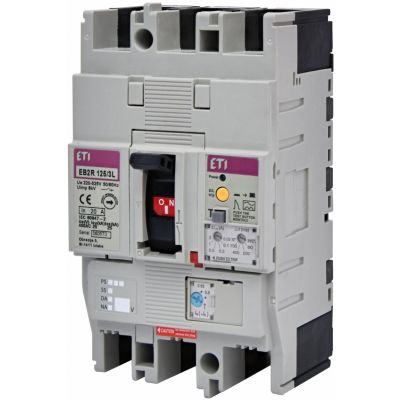 Wyłącznik 3P 25kA z blokiem różnicowoprądowym EB2R 125/3L 20A 3P 004671501 ETI (004671501)