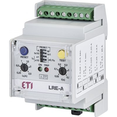 Przekaźnik różnicowoprądowy LRE-A 12V 004671605 ETI (004671605)