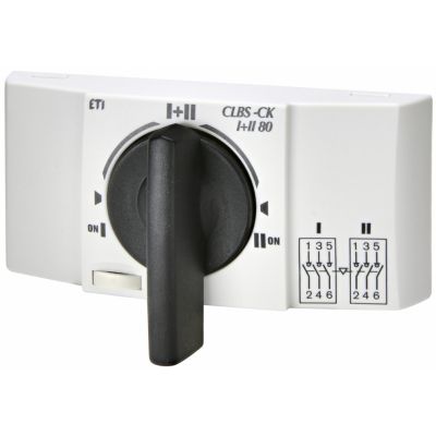 Adapter do budowy rozłączników 6/8 P i przełączników I-I+II-II CLBS-CKI+II80 004661522 ETI (004661522)