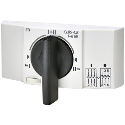 Adapter do budowy rozłączników 6/8 P i przełączników I-I+II-II CLBS-CKI+II80 004661522 ETI (004661522)