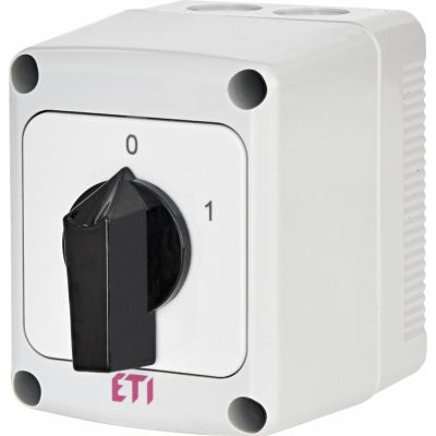 Przełącznik 0-1 3P w obudowie CS 25 10 PN 004773165 ETI (004773165)