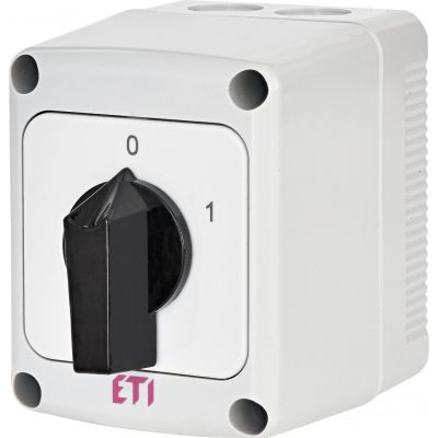 Przełącznik 0-1 3P w obudowie CS 25 10 PN 004773165 ETI (004773165)