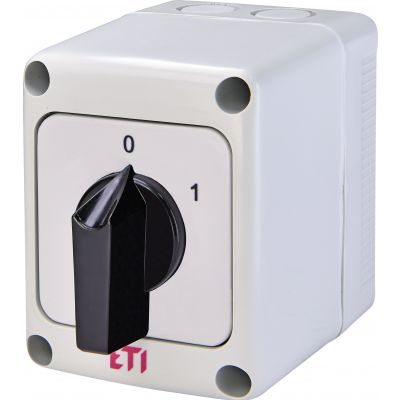 Przełącznik 0-1 4P w obudowie CS 25 92 PN 004773170 ETI (004773170)