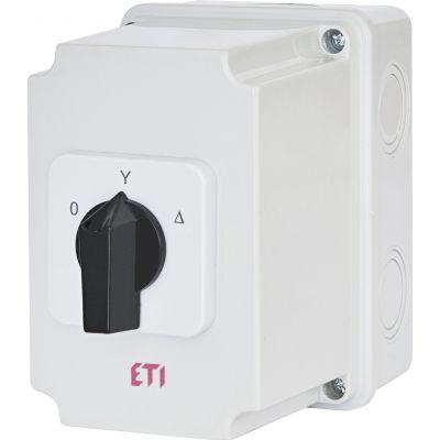 Przełącznik 0-gwiazda-trójkąt w obudowie CS 25 12 PN1 004773217 ETI (004773217)