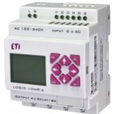 Przek. programowalny 100-240VAC 6/4 we/wy przek. LOGIC-10HR-A 004780001 ETI (004780001)