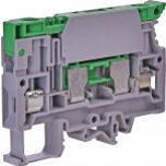 Złączka podstawa bezpiecznikowa 6 mm2 do bezpieczników 6x32 mm (szara) ESC-SFR.6 003903061 ETI (003903061)