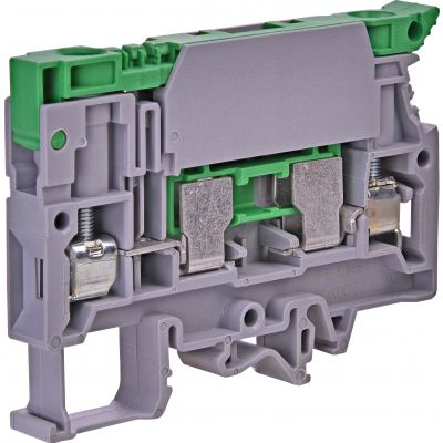 Złączka podstawa bezpiecznikowa 6 mm2 do bezpieczników 6x32 mm (szara) ESC-SFR.6 003903061 ETI (003903061)