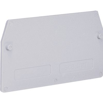 Płytka skrajna (szara) do ESC-SCB.4 ESC-SCB.4/PT 003903219 ETI (003903219)