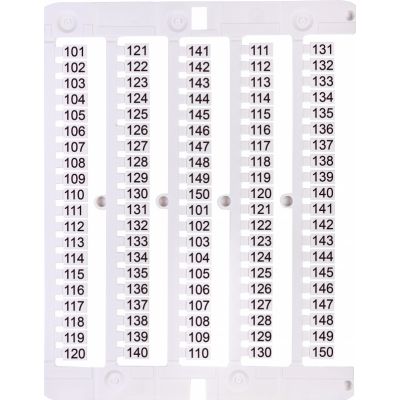 Oznacznik 101 do 150 (100 szt.) ES-NU0851101 003903079 ETI (003903079)