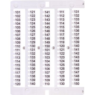 Oznacznik 101 do 150 (100 szt.) ES-NU0851101 003903079 ETI (003903079)