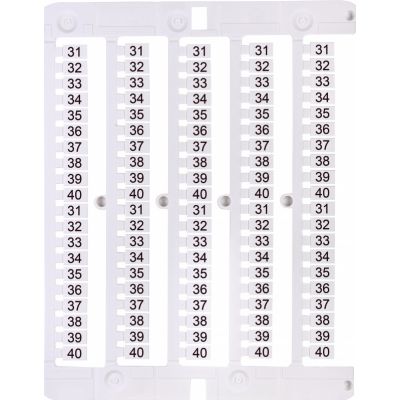 Oznacznik 31 do 40 (100 szt.) ES-NU0851540 003903100 ETI (003903100)