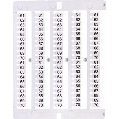 Oznacznik 61 do 70 (100 szt.) ES-NU0851570 003903103 ETI (003903103)