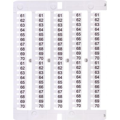 Oznacznik 61 do 70 (100 szt.) ES-NU0851570 003903103 ETI (003903103)